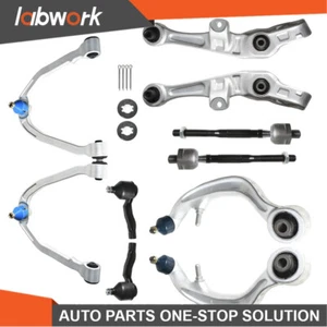 Labwork 10X Front Control Arms + Tierods 2003-2004 For INFINITI G35 NISSAN 350Z - Bild 1 von 12