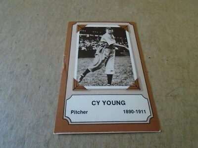 1974 Fleer Cloth Patches Laughlin Pioneers of Baseball CY YOUNG   #19 - Image 1 of 2