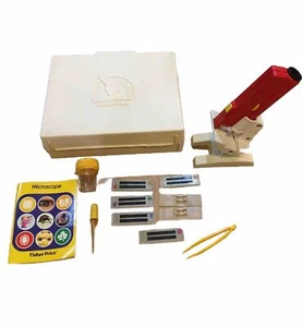 VTG 1987 88? Fisher Price Micro Set Microscope 3005 Complete Tested WORKS! - Picture 1 of 19
