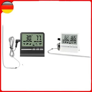 Digital Kitchen Food Thermometer Probe Meter Oven Meat Cooking Alarm Timer - Bild 1 von 11