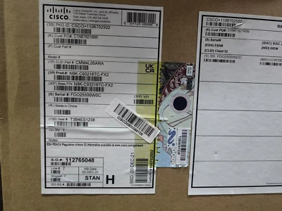 Cisco N9K-C93216TC-FX2 96x 100M/1/10GBASE-T 12x 40/100-Gigabit QSFP2 Port Switch - Image 1 of 2
