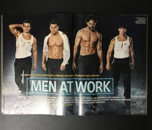 EW Magazine Channing Tatum Magic Mike Male Strippers Matt Bomer Joe Manganiello - Picture 1 of 2