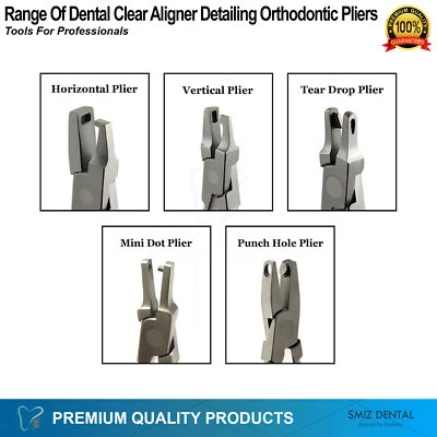 SMIZ DENTAL® Gamma di pinze dentali pinza ortodontica per dettagli staffe pinza piegatrice filo ad arco