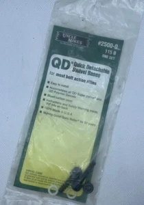Uncle Mikes #2500 -0 Super QD Detachable Swivels For Most Bolt Action Rifles - Picture 1 of 3