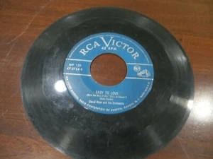 David Rose & his Orchestra-45 rpm record,RCA victor,Night & Day & Easy To Love - Picture 1 of 5