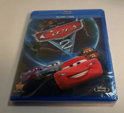 NEW CARS 2 MOVIE Blu-ray + DVD, 2011, 2-Disc Set SEALED  Disney / Pixar 2011 - Image 1 of 2