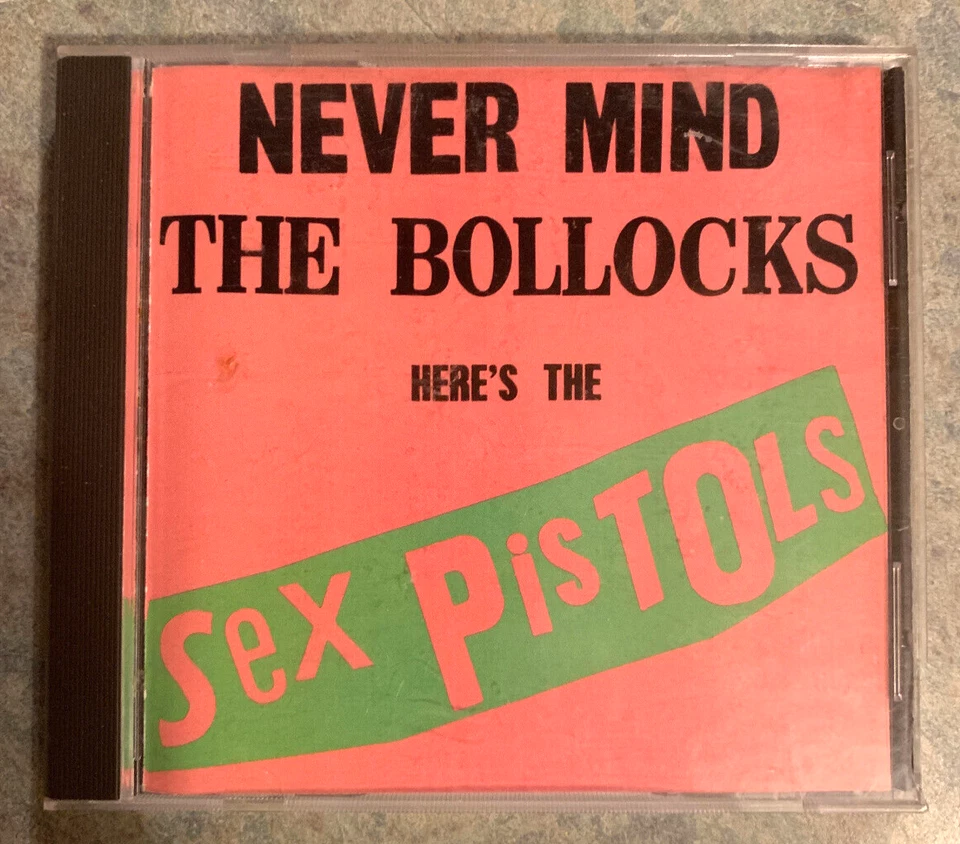 1990 HERE'S THE SEX PISTOLS NEVER MIND THE BOLLOCKS CD BMG DIRECT MARKETING COPY Foto 1 de 4