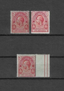Islas Turcas y Caicos 1913/21 SG 138/138a/138b MNH - Imagen 1 de 2