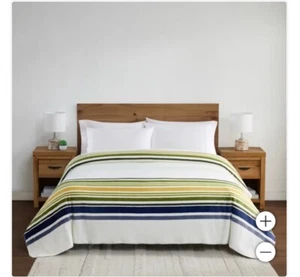 Pendleton Plush Blanket, Velvety Soft, Polyester, Pinto Basin - Queen size - Picture 1 of 8