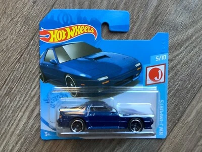 Tarjeta corta Hot Wheels Mazda RX-7 SAVANNA FC35 1989 - Modelo a escala 2021 ¡NUEVA! Foto 1 de 4