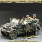 King & Country FOB020 German Kubelwagen Car - Thomas Gunn Figarti