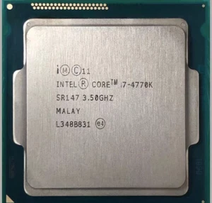 Intel Core i7-4770K quad-core 8MB SR147 3.5GHz LGA1150 CPU processor - Picture 1 of 1
