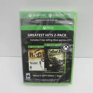 Fallout 3 Game Of The Year GOTY Edition & Rage For Xbox One NEW SEALED 2-pack - Picture 1 of 3