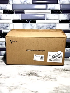 24 Soft Close Cabinet Hinges, Full Overlay 105° Face Frame & Frameless Cabinet - Picture 1 of 5