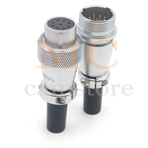 WEIPU WS20 9Pin Circular Plug Socket,5A LED Light Power Signal Cable Connector - Picture 1 of 8