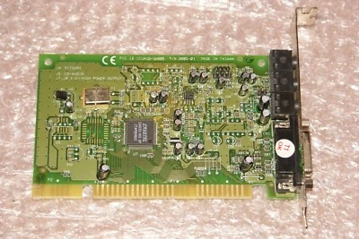 ISA 16-bit Soundkarte CX4325-X03 Crystal - 3.5mm + MIDI Gameport - DOS/Win98 - Image 1 of 2