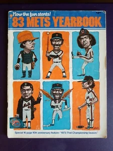 1983 NEW YORK METS Yearbook GEORGE FOSTER Tom SEAVER Dave KINGMAN Used - Picture 1 of 2