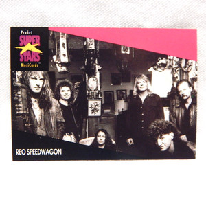 REO SPEEDWAGON MUSIC TRADING CARD PROSET #225
