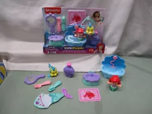 Fisher Price Little People Disney Princess Pick 1 Part Bath time with Ariel - Picture 1 of 35