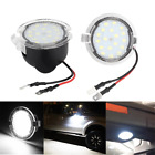 Xenon White LED Puddle Lights For Ford Taurus Edge Flex F150 Side Mirror Lights