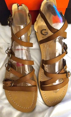 Sandalias G by Guess (NUEVAS) Marrón 10M Foto 1 de 4
