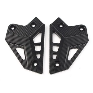 Cubierta protectora de talón con reposapiés trasero para Kawasaki Z900 2017 2018 2019 negra - Imagen 1 de 9