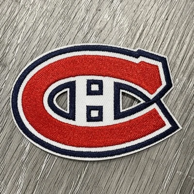 Parche de hockey con logotipo de Montreal Canadiens bordado hierro/coser 2,5x3,5 pulgadas Foto 1 de 4