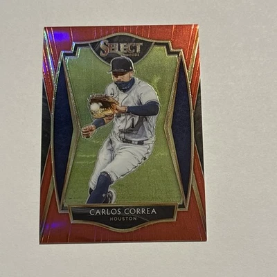 Carlos Correa 2021 Select Prizms Red Refractor Parallel #193 Astros /199 - Image 1 of 2