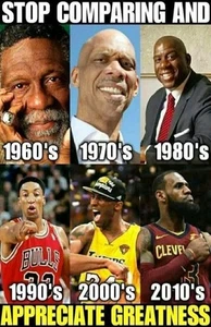 NBA Basketball Appreciate Greatness Wand Vinyl Aufkleber Poster abnehmbarer Kleber - Bild 1 von 8