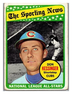 1969 Topps Bob Bailey Don Kessinger #422 (pobre) Foto 1 de 2