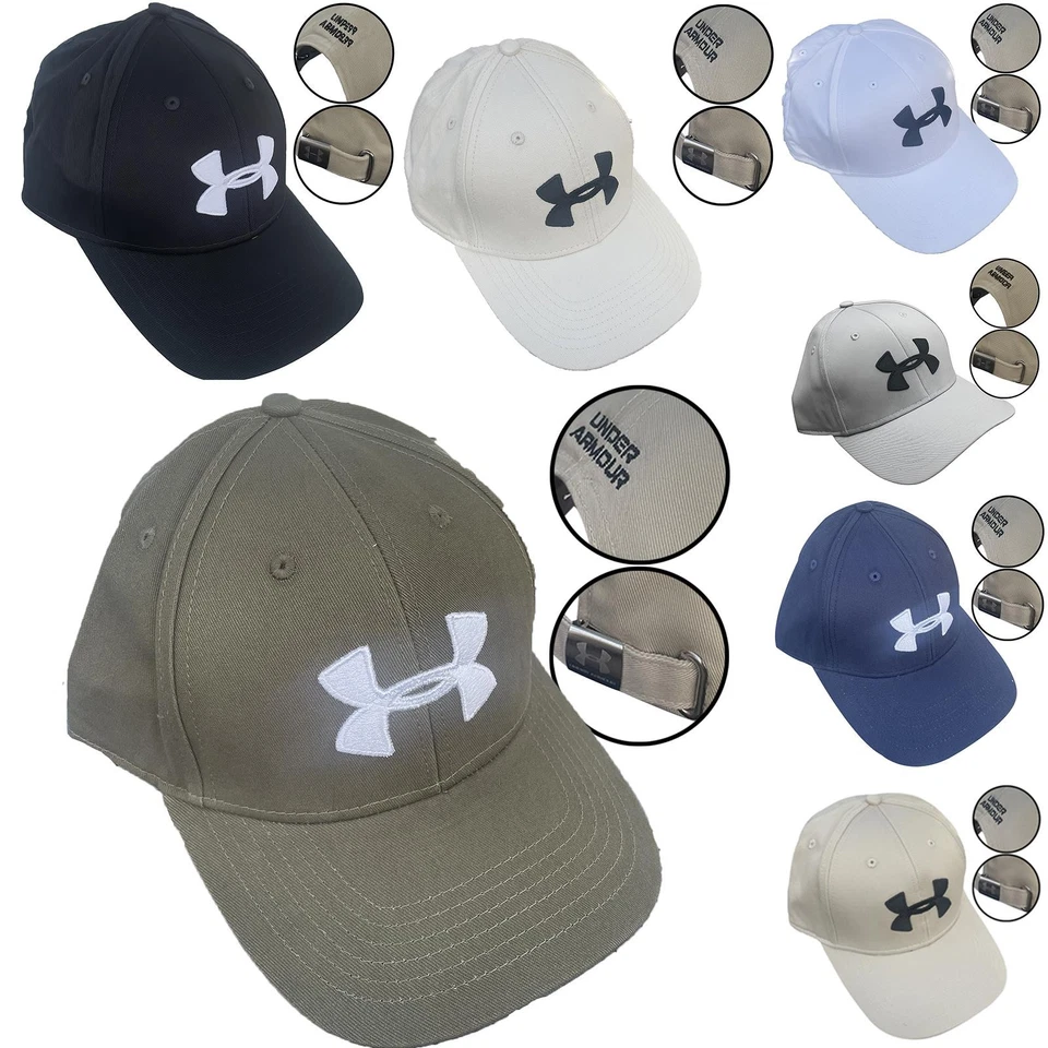 Under Armour Mens Blitzing Stretch Fit Lightweight Golf Gym Sports Baseball Cap