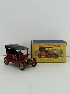 Vintage Matchbox Lesney Y-1“ Models of Yesteryear ” 1911 Model T Ford NEW ❤️ - Picture 1 of 10