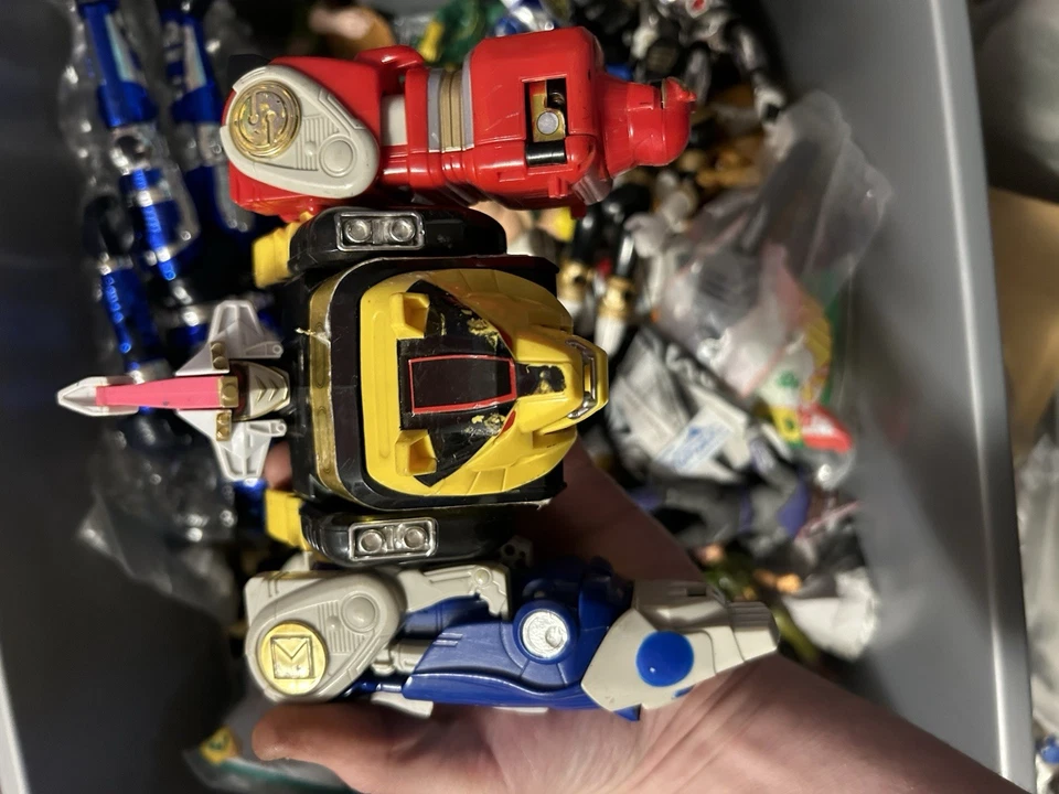 Deluxe Ninja Megazord Mighty Morphin Power Rangers 1995 Bandai incompleto Foto 1 de 1