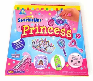 Glitzer Aufkleber Juwelen Sticker Prinzessin Kinder Basteln Objekte Verzieren - Bild 1 von 10