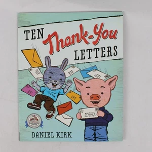 Ten Thank-You Letters by Daniel Kirk 2014 PB Dolly Parton's Imagination Library - Picture 1 of 4