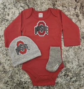 Ohio State Babykleidung Ohio State Babygeschenk Buckeyes Baby Ohio State Neugeborenes - Bild 1 von 2
