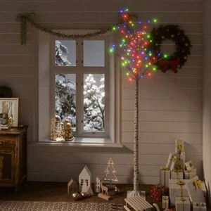 Weihnachtsbaum LEDs Weide Innen Außen Lichterbaum Leuchtbaum Dekobaum vidaXL - Bild 1 von 48