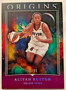 2024 Origins Purple Aliyah Boston #83 Indiana Fever 9/25 - Bild 1 von 2