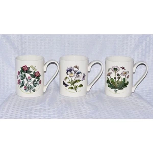 Portmeirion Bonanic Garden 12oz Coffee Mugs x3 - Picture 1 of 8