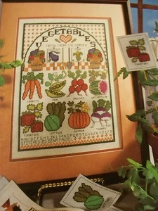 Vegetable Sampler Magazine Cross Stitch Pattern (A) - Picture 1 of 1