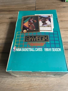 1990-91 Skybox Basketball Factory Sealed Series 2 box - Picture 1 of 7