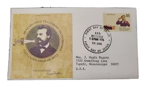 1976 100 Years First Telephone Transmission First Day of Issue Postal Cover - Picture 1 of 3