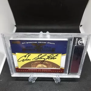 Razor Sports Icons Aggiornamento 2009 Enos Slaughter Auto 17/39 BGS Slabbed Morto:2002 - Foto 1 di 2