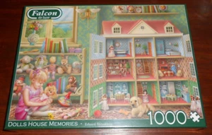puzzle 1000 pièces CHAMBRE DE FILLE MAISON DE POUPEE, sous blister - Photo 1/1