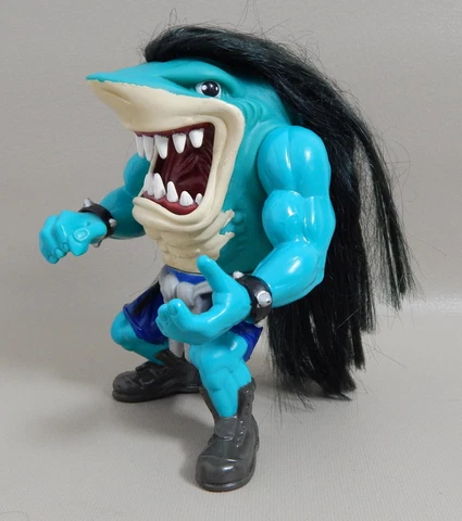 Vintage STREET SHARK ROX  Rocker Hair Action Figure 1995 Street Wise Designs Cover