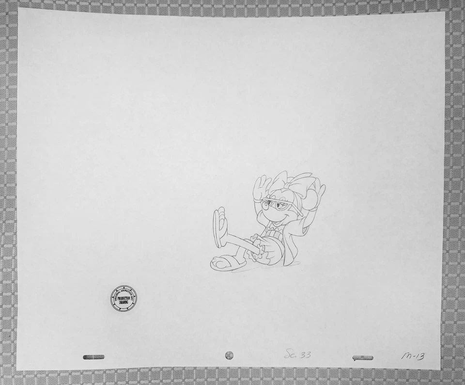 Traje de baño Walt Disney Minnie Mouse traje de baño producción original dibujo Foto 1 de 1