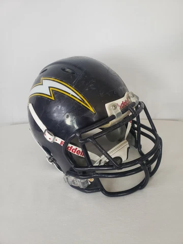 🔥🚨Vintage OG Riddell San Diego Chargers M Authentic Helmet! Tomlinson #21 90s Cover
