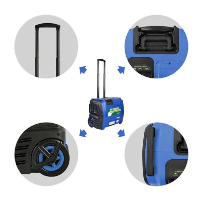 Sunovo 2000W Portable Power Station Solar Inverter Generator - image 1 of 4