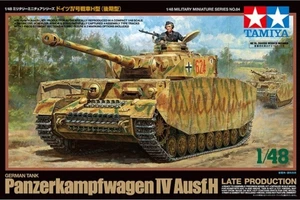 Tamiya 32584 1/48 Scale Model Tank Kit WWII German Panzerkampfwagen IV Ausf.H - Foto 1 di 1