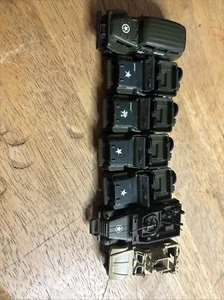 Matchbox Lot of 7 Military Trucks/jeeps - Picture 1 of 15